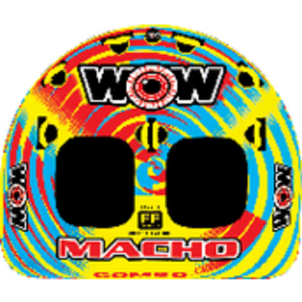 Wow Watersports WOW Macho Towable; 1-2 Riders 16-1010